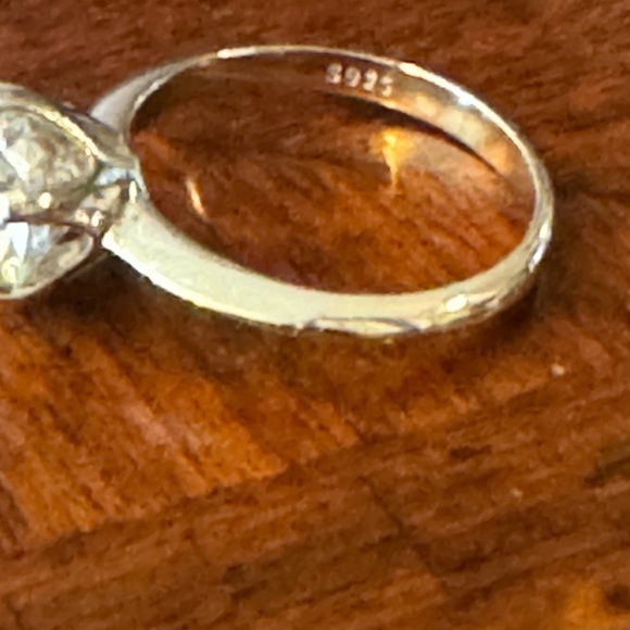 3 ct Solitaire Moissanite Diamond, 925 Silver, Engagement, Wedding, Glam Ring, 6 - Picture 10 of 14